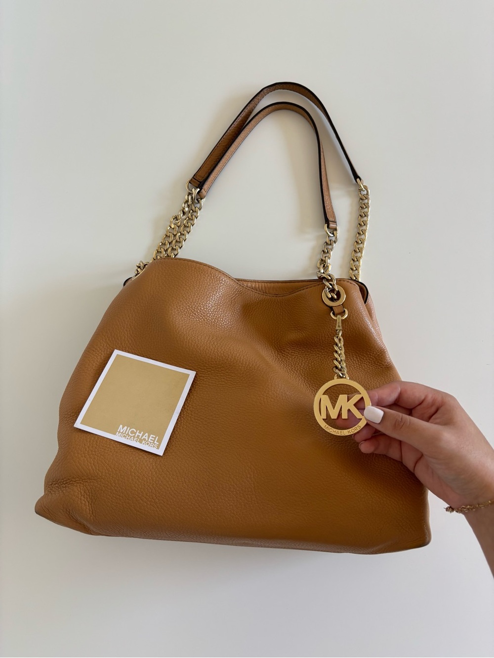 Light Carmel Brown Michael Kors Purse